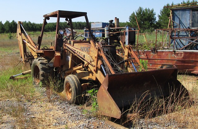 1985 Case 580C Backhoe (#002)
